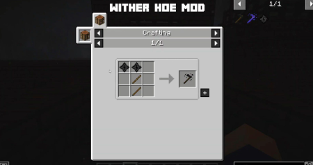  Wither Hoe  Minecraft 1.20.1