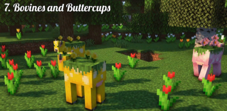  Bovines and Buttercups  Minecraft 1.20.3