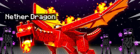  Nether Dragon  Minecraft 1.18.2