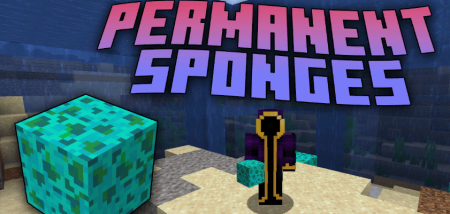  Permanent Sponges  Minecraft 1.20.1