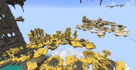  Sky Lands Mod  Minecraft 1.20.1