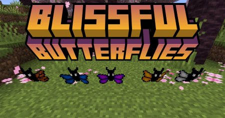  Blissful Butterflies  Minecraft 1.20.4