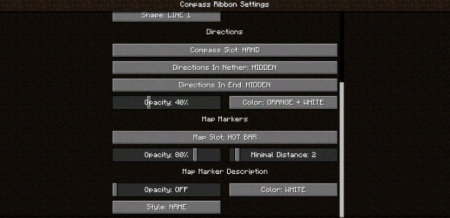  Compass Ribbon  Minecraft 1.20.4