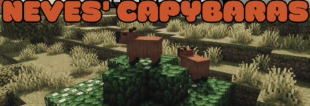  Neves Capybaras  Minecraft 1.20.1