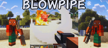  Blowpipe  Minecraft 1.20