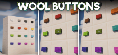  Wool Buttons  Minecraft 1.20.1