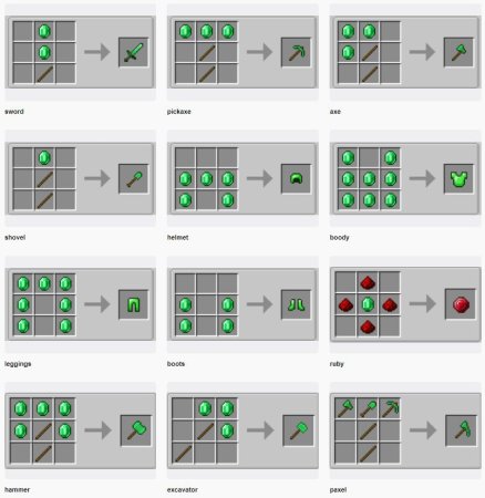  Easy Emerald Tools & More  Minecraft 1.20.1