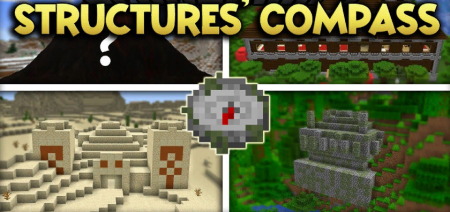  Structures Compass  Minecraft 1.18.2