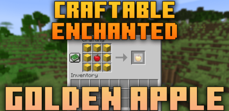  Craftable Enchanted Golden Apple  Minecraft 1.20.3