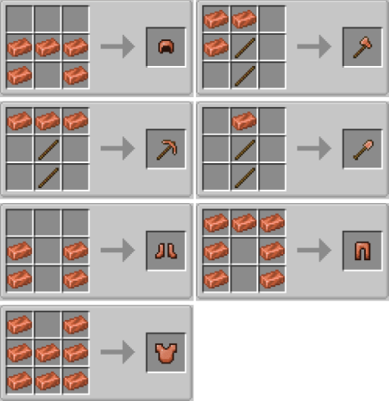 Pure Copper Tools  Minecraft 1.20.3