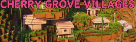  Cherry Grove Villages  Minecraft 1.20.2
