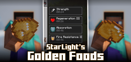  StarLights Golden Foods  Minecraft 1.19.4