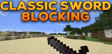  Classic Sword Blocking  Minecraft 1.20.3