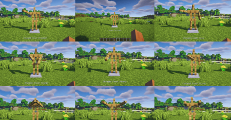  Armor Stand Poses  Minecraft 1.20.2