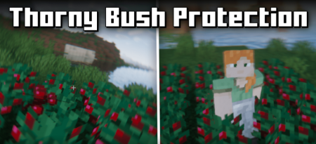  Thorny Bush Protection  Minecraft 1.20.1