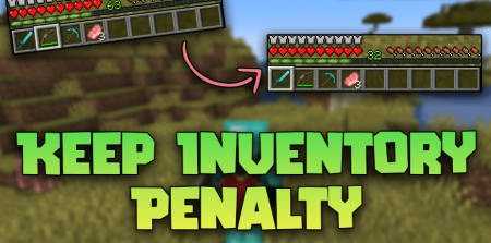 Keep Inventory Penalty  Minecraft 1.20.4