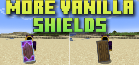  More Vanilla Shields  Minecraft 1.20.4