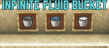  Infinite Fluid Bucket  Minecraft 1.20.6
