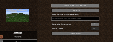  Reimagined World Menu  Minecraft 1.20.5