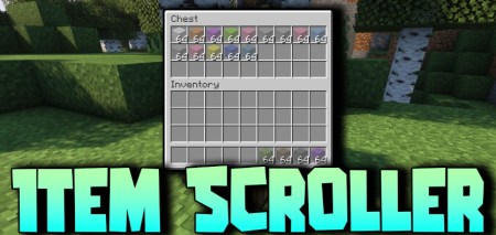  Item Scroller  Minecraft 1.20.6