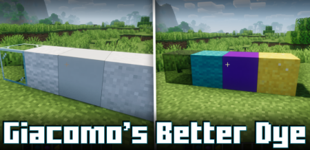  Giacomos Better Dye  Minecraft 1.20.4