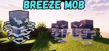 Breeze Mob  Minecraft 1.20.1
