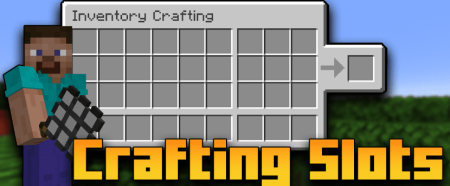  Crafting Slots  Minecraft 1.20.4