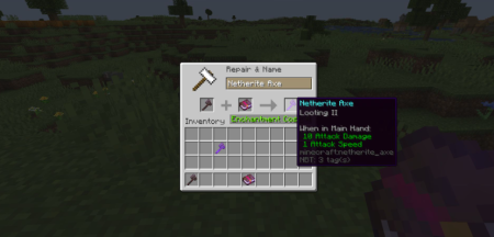  Expanded Axe Enchanting  Minecraft 1.20.6