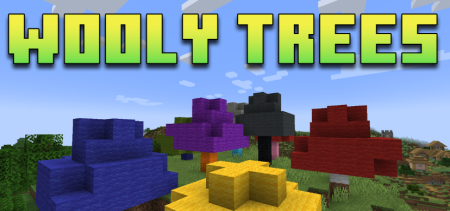  Wooly Trees  Minecraft 1.20.6