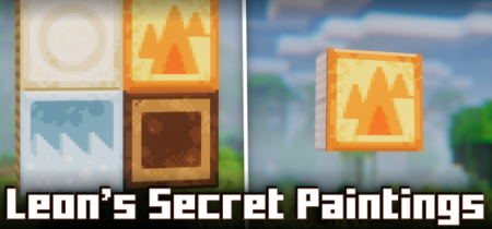  Leons Secret Paintings  Minecraft 1.20.1