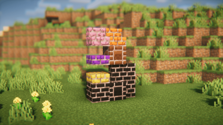  Colored Bricks  Minecraft 1.20.4