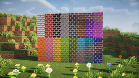  Colored Bricks  Minecraft 1.20.4