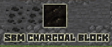  SBM Charcoal Block  Minecraft 1.20.6