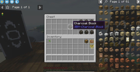  SBM Charcoal Block  Minecraft 1.20.6