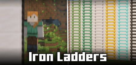  Iron Ladders  Minecraft 1.20.6