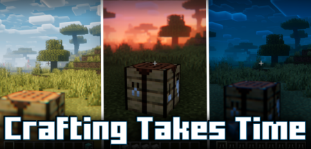  Crafting Takes Time  Minecraft 1.20.1