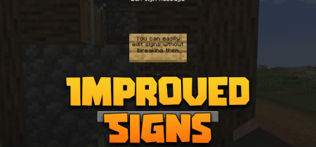  Improved Signs  Minecraft 1.20.6