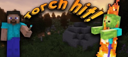  Torch hit  Minecraft 1.20.4