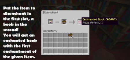  Disenchanter  Minecraft 1.20.4