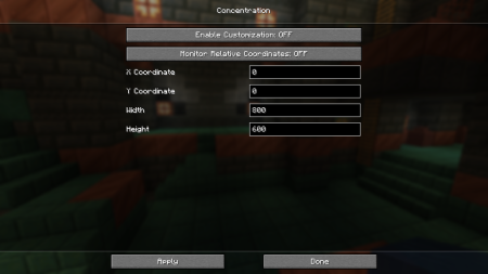  Concentration  Minecraft 1.20.6