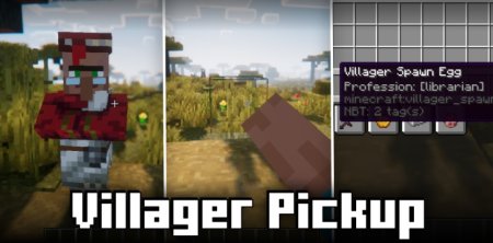  Villager Pickup  Minecraft 1.20.6