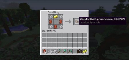  Tool Belt  Minecraft 1.20.6