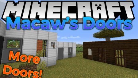  Macaws Doors  Minecraft 1.21