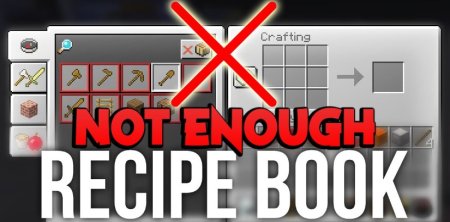  Not Enough Recipe Book  Minecraft 1.21