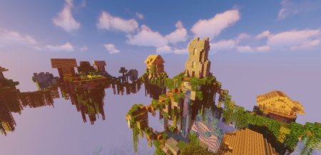  Vanilla Sky Villages  Minecraft 1.20.6