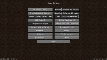  OptiFine HD  Minecraft 1.21