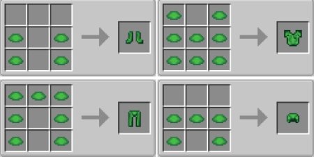  Full Turtle Armor  Minecraft 1.20.6