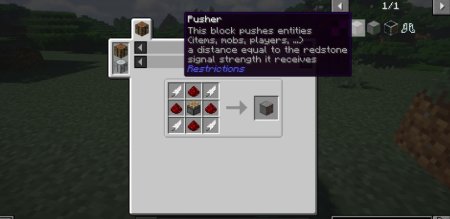  Restrictions  Minecraft 1.21.1