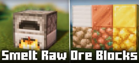  Smelt Raw Ore Blocks  Minecraft 1.21