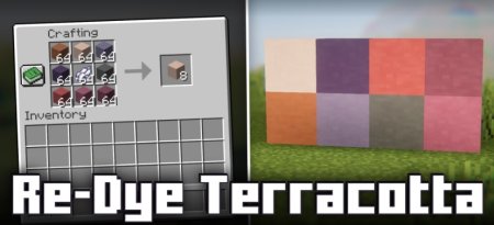  Re-Dye Terracotta  Minecraft 1.20.6